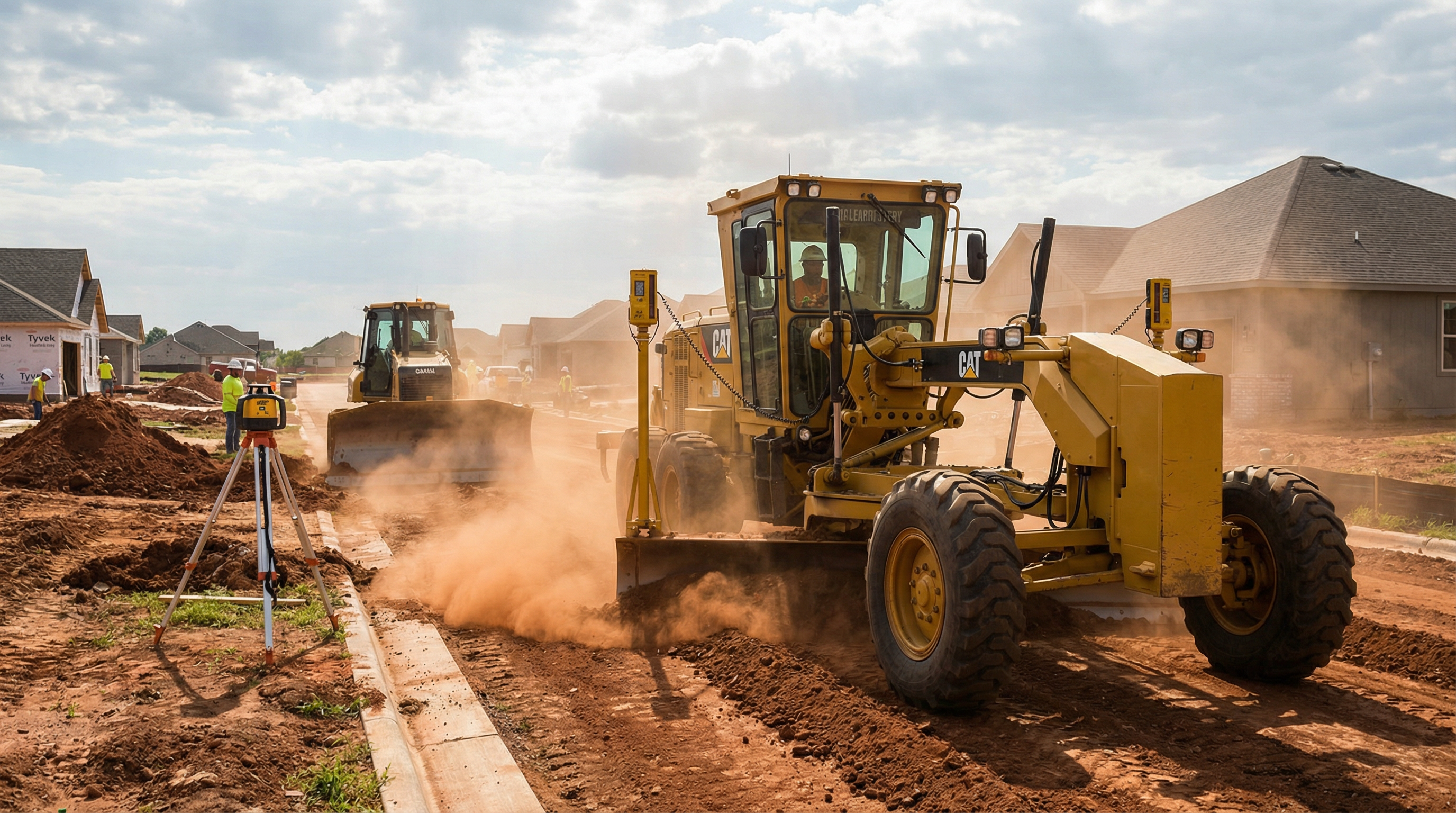 Mass grading operations